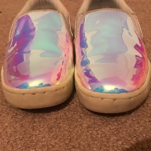 Girls Holographic Shoes